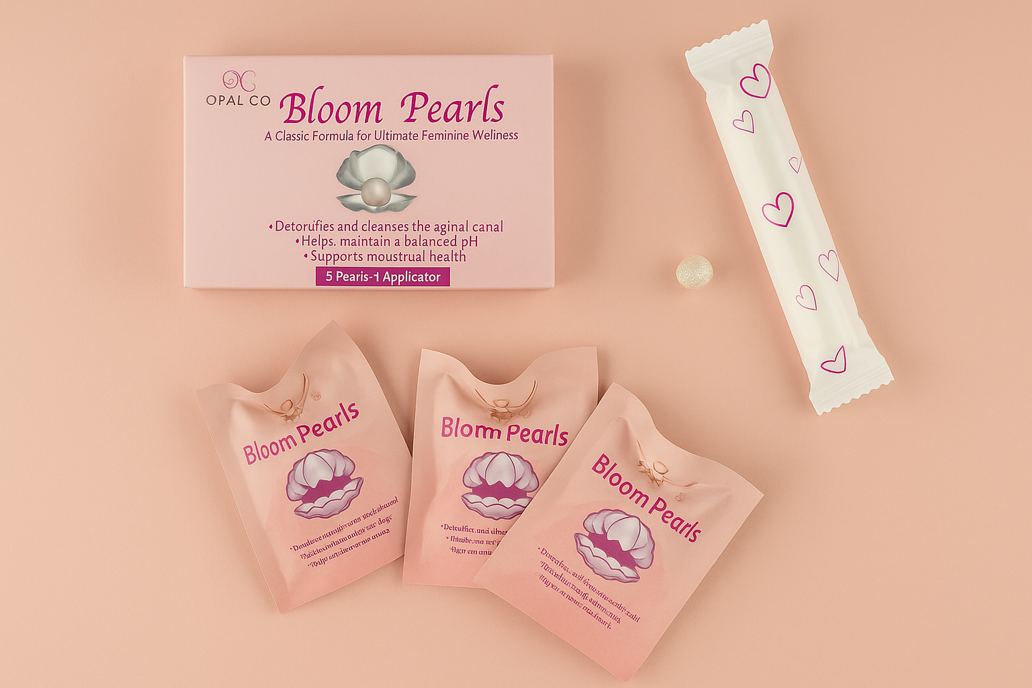 🌸 Opal Co. Feminine Wellness Bundle (yoni Pearls + Intimate Wash)