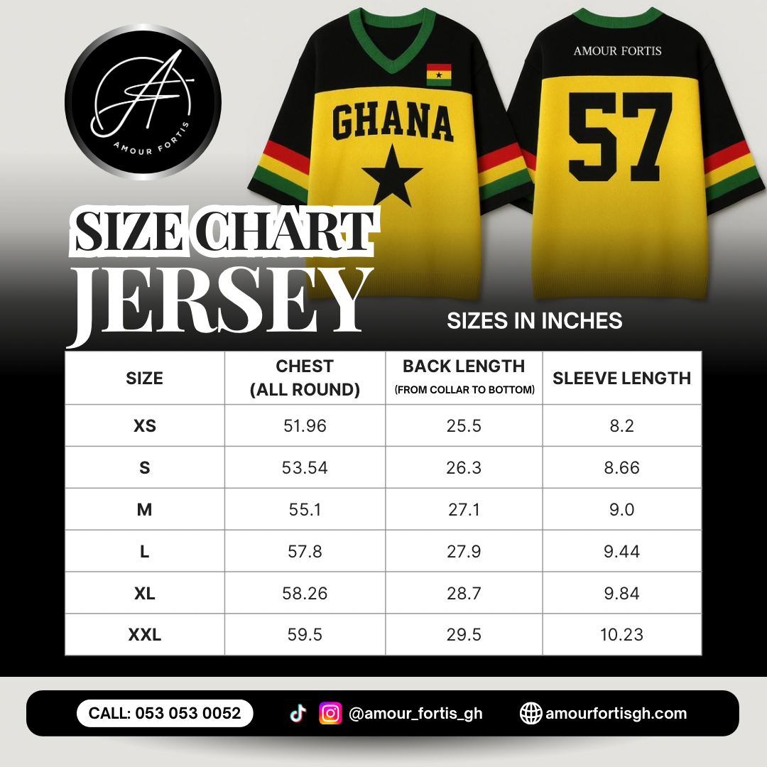 Ghana 57 Heritage Jersey